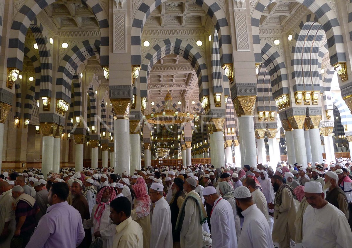 Membludak! Puluhan Juta Jamaah Padati Masjid Nabawi Sepanjang Musim Haji 1446 H