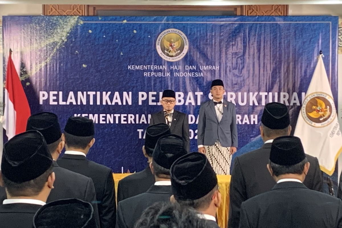 Wamenhaj Lantik 400 Pejabat Baru, Tekankan Integritas Pelayanan Tamu Allah